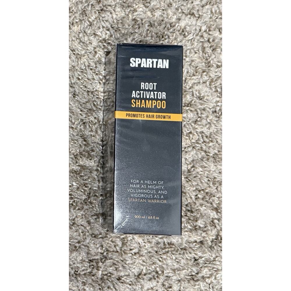 Sealed Spartan Root Activator Shampoo Promotes Hair Growth‎ Men's 6.8 oz 200ml
